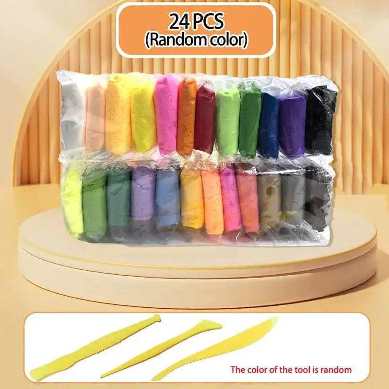  Ultra Light 24 Color Air Dry Clay Kit Toyland EU -  ToylandEU™