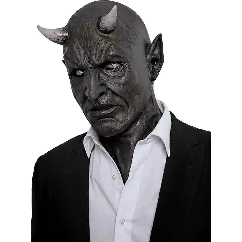  Ultra Mephistopheles Latex Demon Horns Mask Toyland EU -  ToylandEU™