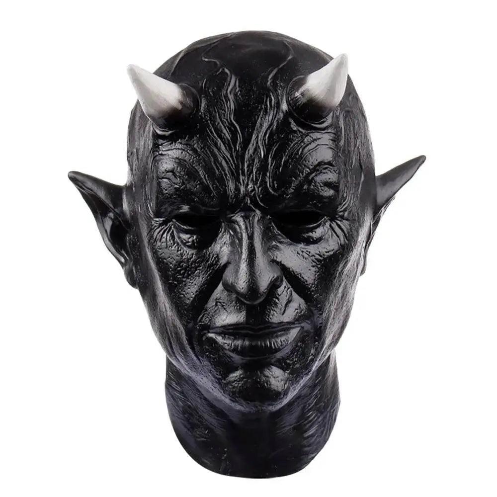  Ultra Mephistopheles Latex Demon Horns Mask Toyland EU -  ToylandEU™