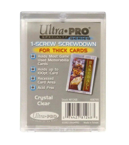  Ultra Pro 1-Screw Screwdown For 100-Point Thick Cards Acid-Free PVC-Free Display Holder -  ToylandEU™