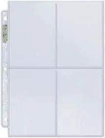 Ultra Pro 4-Pocket Pages 204D (100ct) - ToylandEU