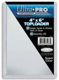 Ultra Pro 4x6 Toploader Pack 25 Keeps Cards Safe Everyday - ToylandEU