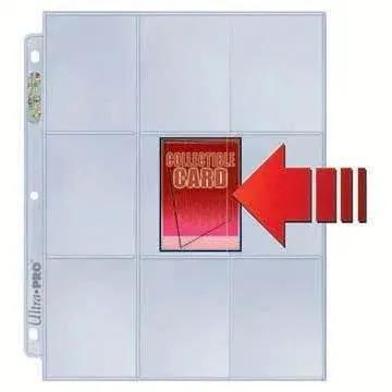  Ultra Pro 9 Pocket Side Loading Pages For Cards 100 Count -  ToylandEU™