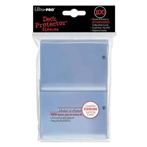  Ultra Pro Clear Deck Protectors Standard Size 100 Pack -  ToylandEU™