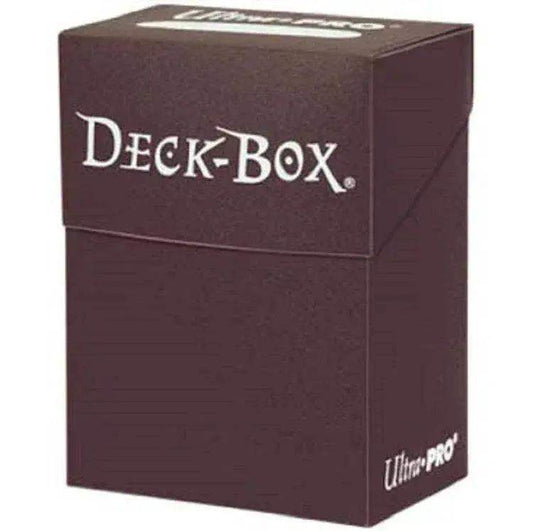  Ultra Pro Deck Box Brown Card Storage Sleeved Cards -  ToylandEU™