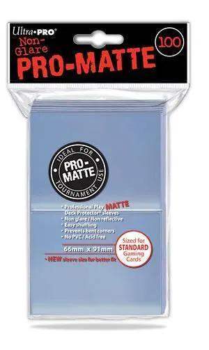Ultra Pro Deck Protectors Pro Matte Clear 100 Count Pack - ToylandEU