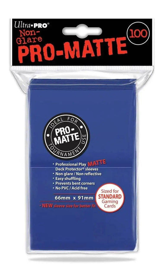  Ultra Pro Pro Matte Blue Deck Protectors 100 Count Pack -  ToylandEU™