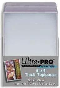  Ultra Pro Toploader 3x4 Thick 55pt Card Pack of 25 -  ToylandEU™