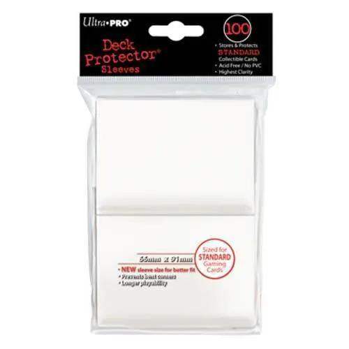  Ultra Pro White Deck Protectors Standard 100 Count Pack -  ToylandEU™