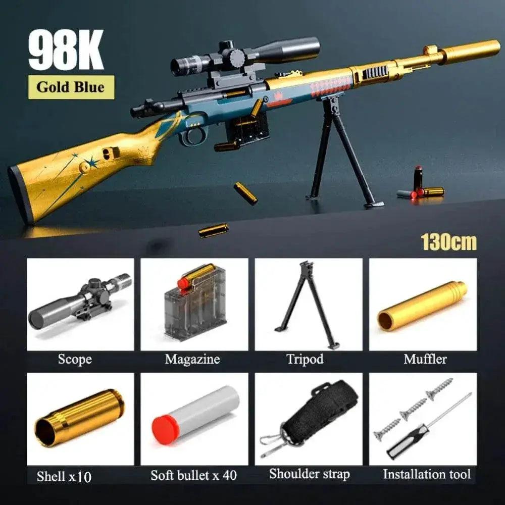  Ultra Realistic 98K Toy Gun Manual Toyland EU -  ToylandEU™