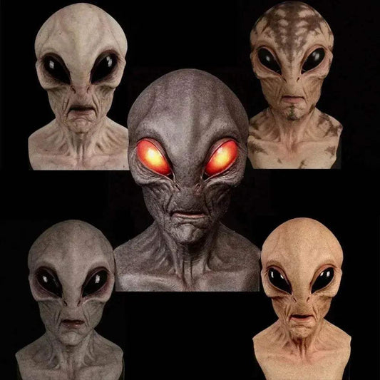  Ultra Realistic Alien Latex Mask Toyland EU -  ToylandEU™