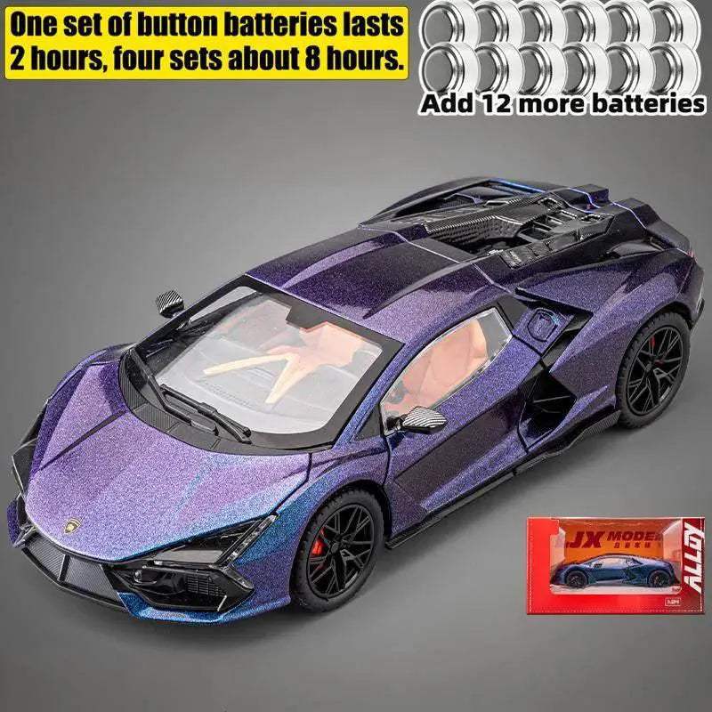 Ultra Realistic Diecast Model Car 1 24 Scale Alloy High Simulation For Collectors - ToylandEU