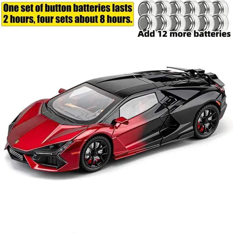 Ultra Realistic Diecast Model Car 1 24 Scale Alloy High Simulation For Collectors - ToylandEU