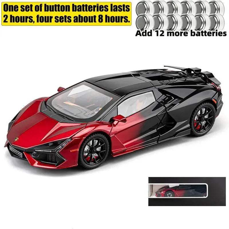 Ultra Realistic Diecast Model Car 1 24 Scale Alloy High Simulation For Collectors - ToylandEU