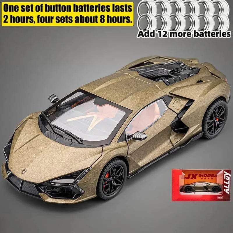 Ultra Realistic Diecast Model Car 1 24 Scale Alloy High Simulation For Collectors - ToylandEU