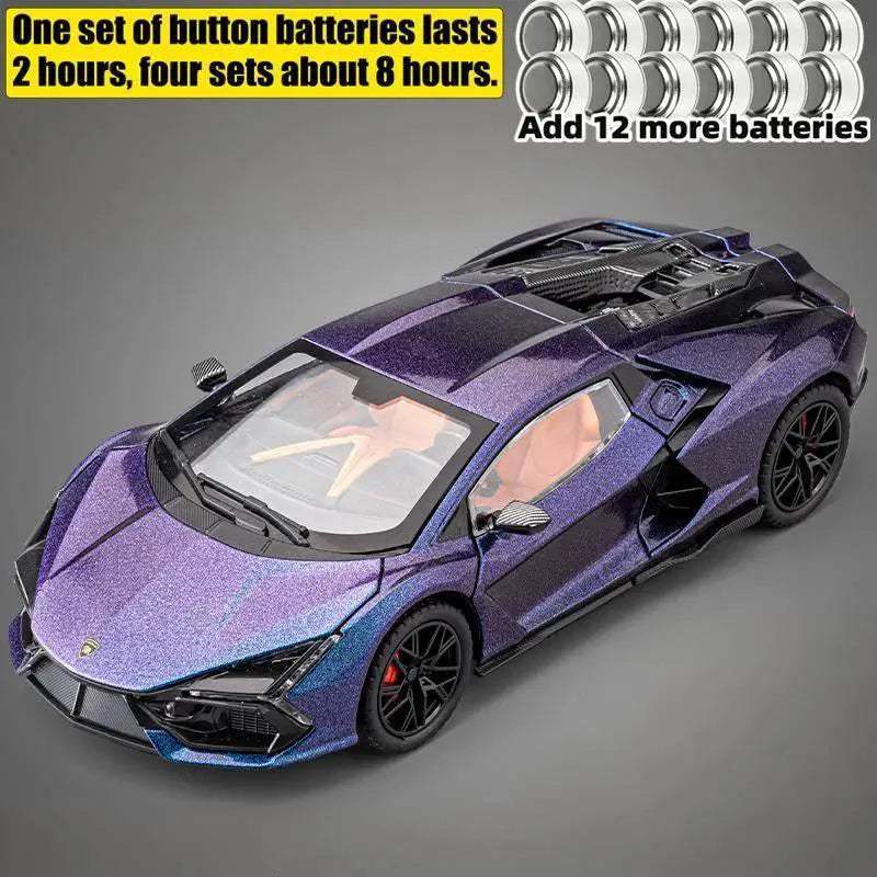 Ultra Realistic Diecast Model Car 1 24 Scale Alloy High Simulation For Collectors - ToylandEU