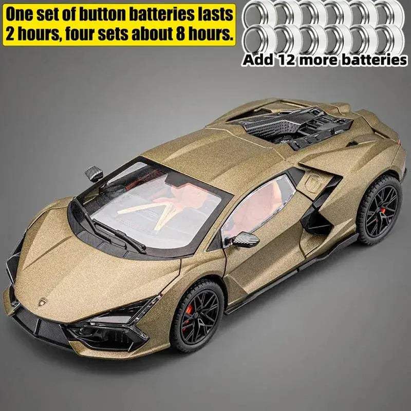 Ultra Realistic Diecast Model Car 1 24 Scale Alloy High Simulation For Collectors - ToylandEU