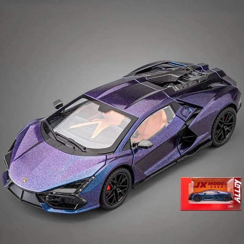 Ultra Realistic Diecast Model Car 1 24 Scale Alloy High Simulation For Collectors - ToylandEU