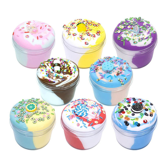 Ultra Soft Butter Slime Dual Color 70ml Non Sticky For Kids - ToylandEU