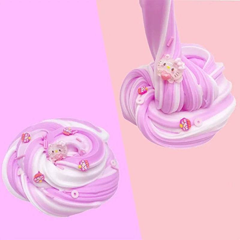 Ultra Soft Butter Slime Dual Color 70ml Non Sticky For Kids - ToylandEU