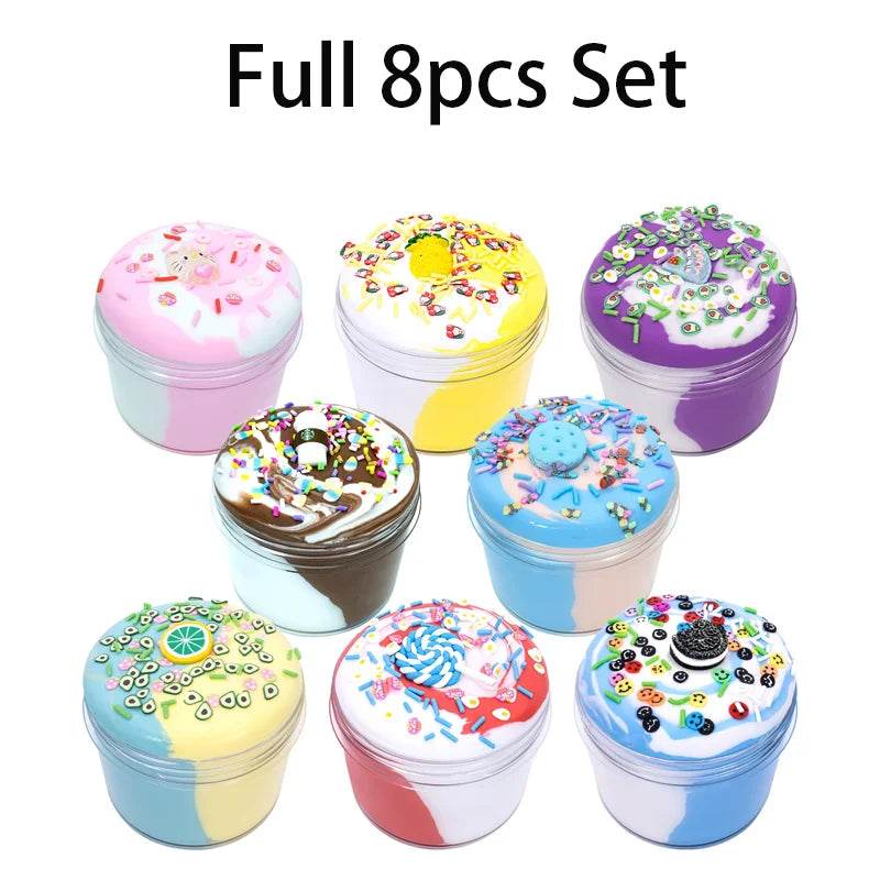 Ultra Soft Butter Slime Dual Color 70ml Non Sticky For Kids - ToylandEU