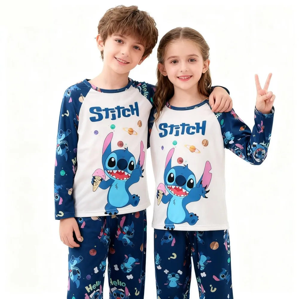 Ultra Soft Kids Pajama Set With Cozy Stitch Pattern Full Sleeve For Boys Ages 2 To 14 - ToylandEU
