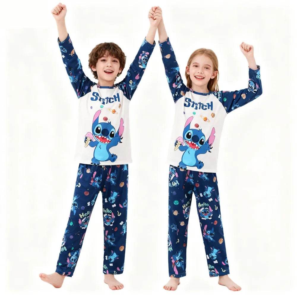 Ultra Soft Kids Pajama Set With Cozy Stitch Pattern Full Sleeve For Boys Ages 2 To 14 - ToylandEU