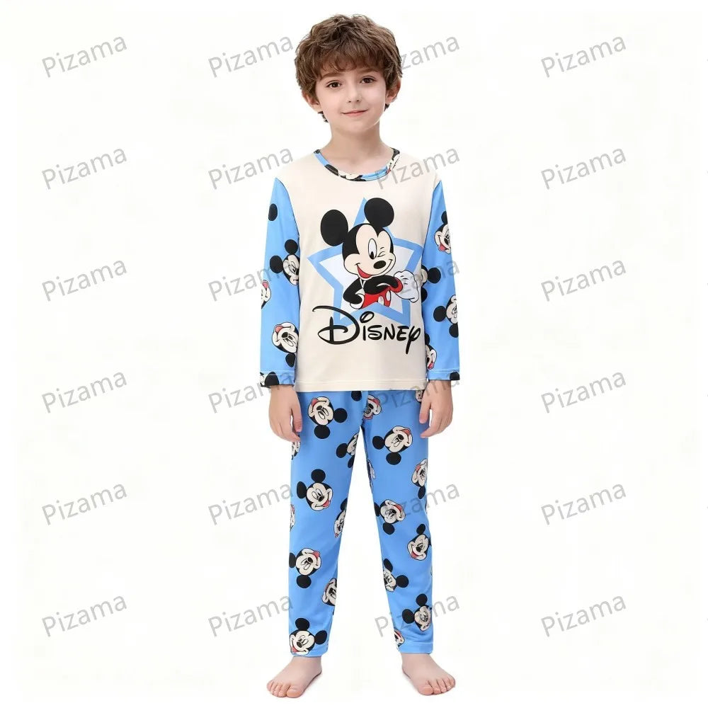 Ultra Soft Kids Pajama Set With Cozy Stitch Pattern Full Sleeve For Boys Ages 2 To 14 - ToylandEU