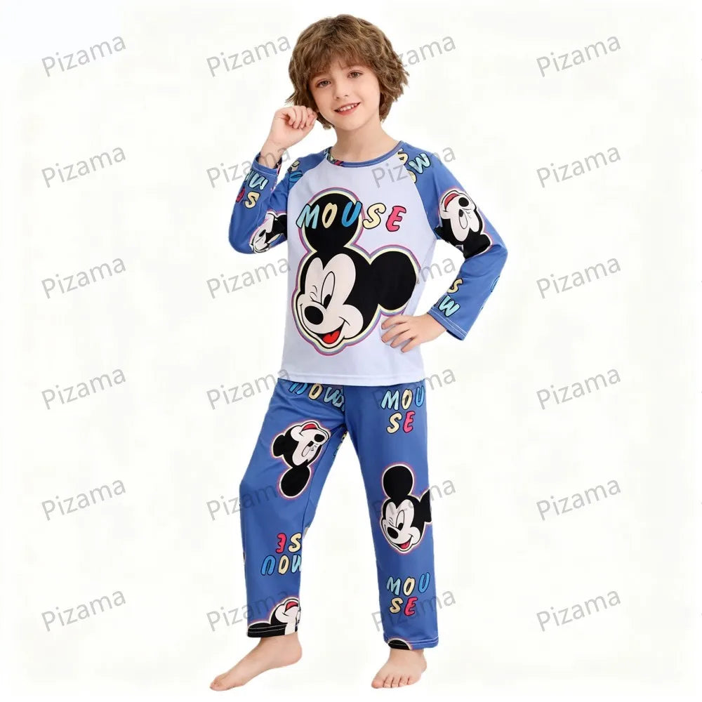 Ultra Soft Kids Pajama Set With Cozy Stitch Pattern Full Sleeve For Boys Ages 2 To 14 - ToylandEU