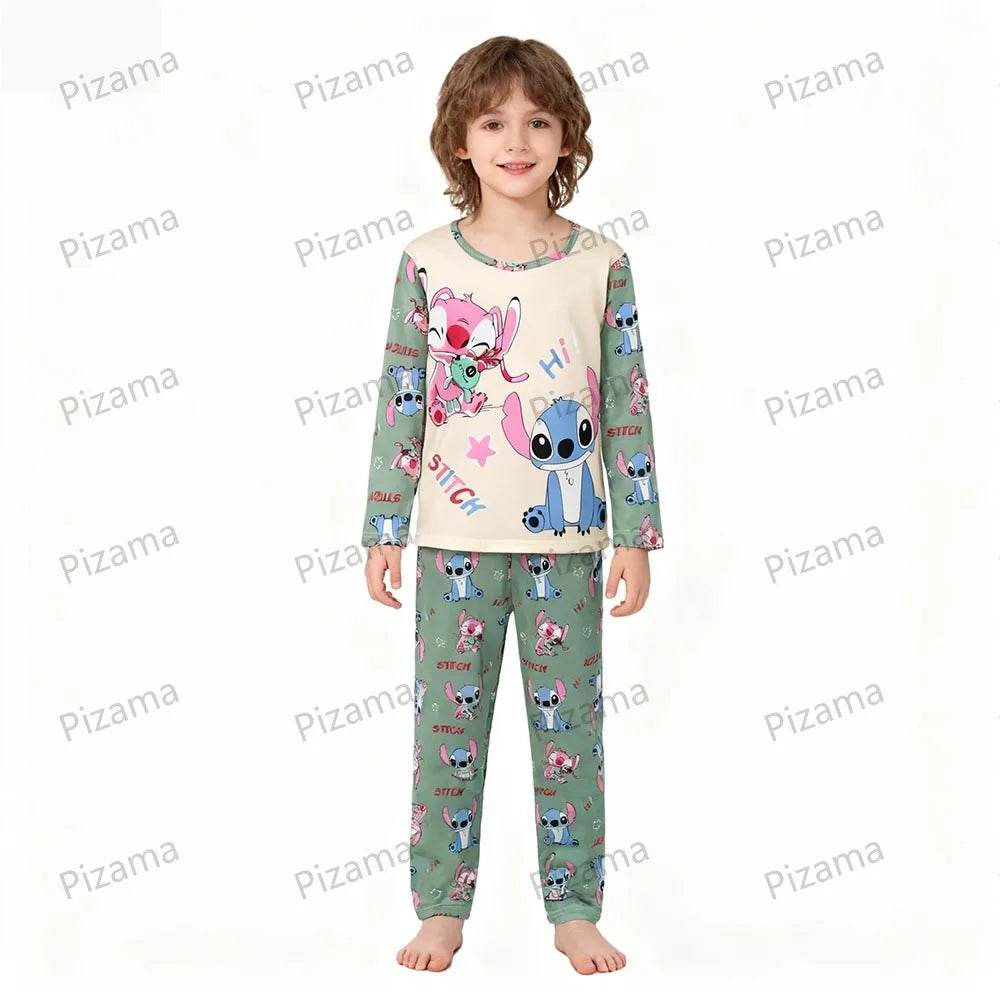 Ultra Soft Kids Pajama Set With Cozy Stitch Pattern Full Sleeve For Boys Ages 2 To 14 - ToylandEU