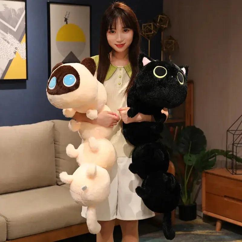  Ultra Soft Long Cat Caterpillar Plush Pillow Safe For Kids -  ToylandEU™