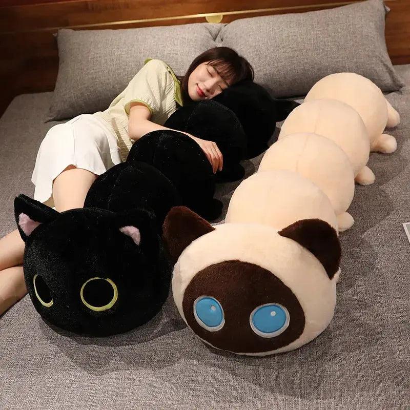  Ultra Soft Long Cat Caterpillar Plush Pillow Safe For Kids -  ToylandEU™