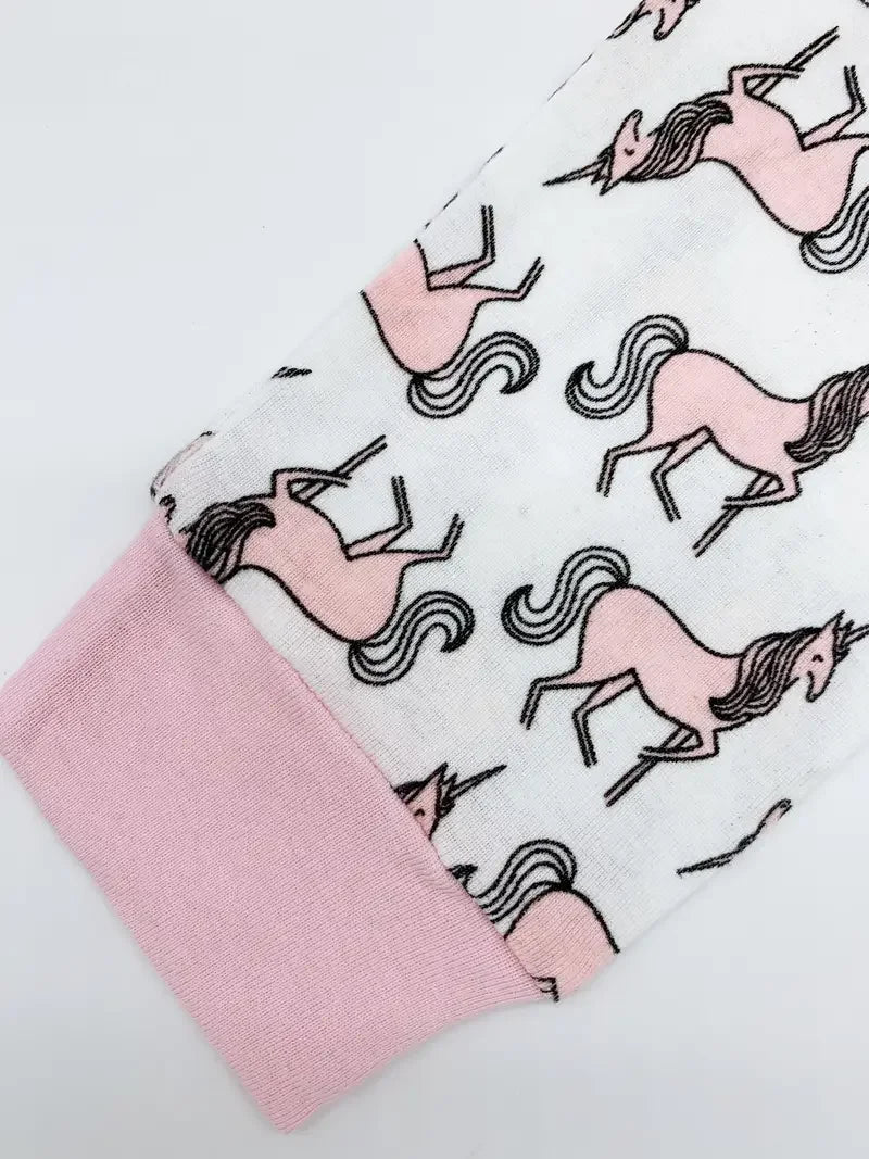 Ultra Soft Premium Kids Cotton Pajama Sets With All Season Cartoon Unicorn Print For Girls - ToylandEU