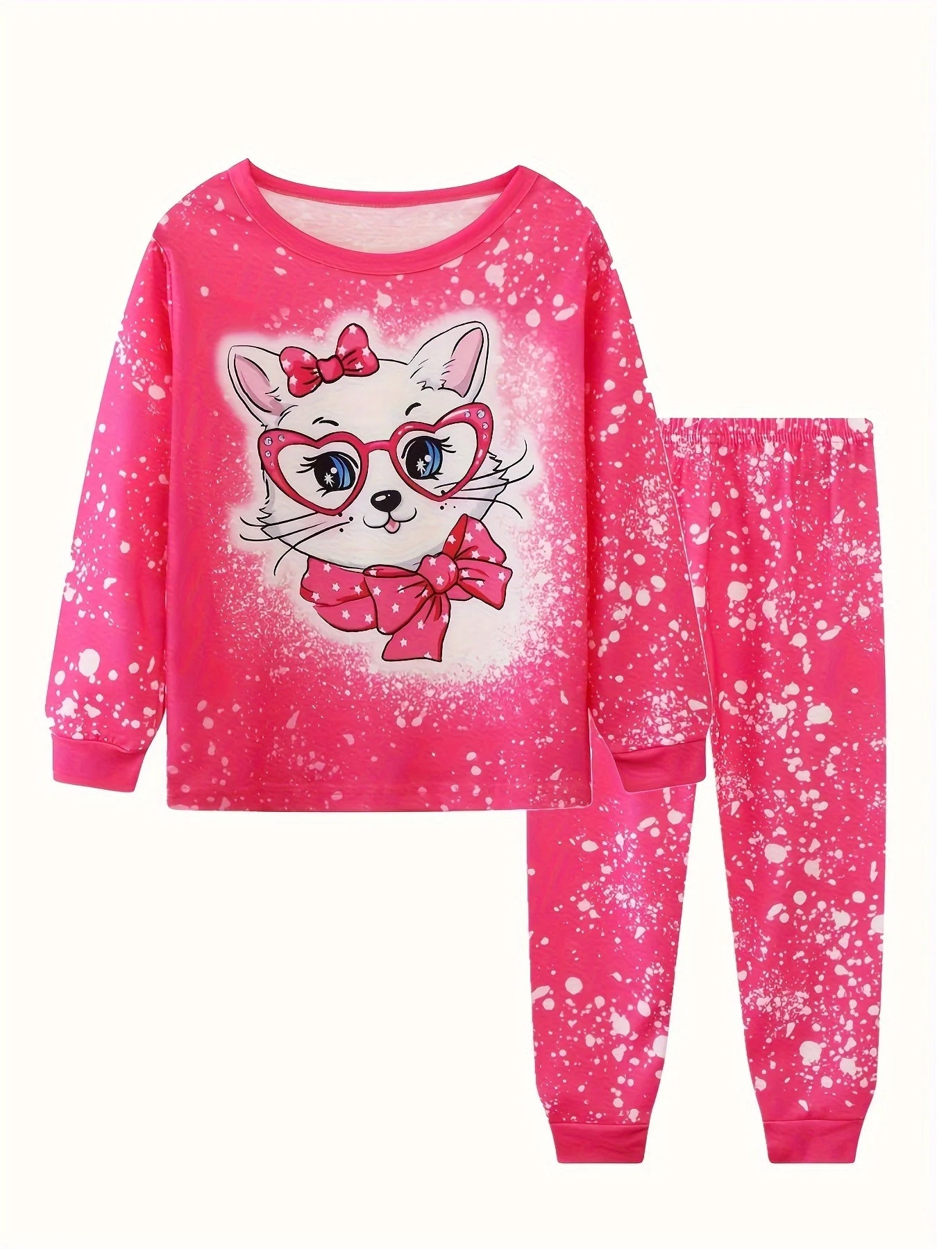Ultra Soft Premium Kids Cotton Pajama Sets With All Season Cartoon Unicorn Print For Girls - ToylandEU