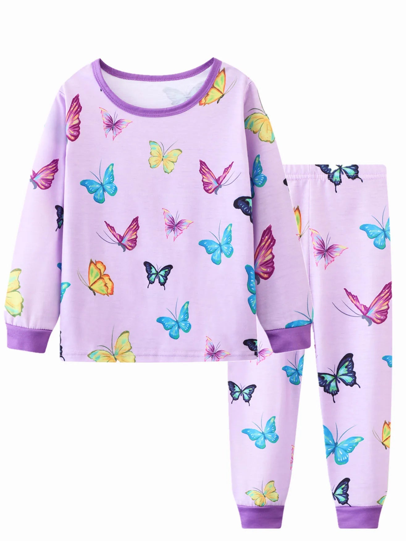 Ultra Soft Premium Kids Cotton Pajama Sets With All Season Cartoon Unicorn Print For Girls - ToylandEU