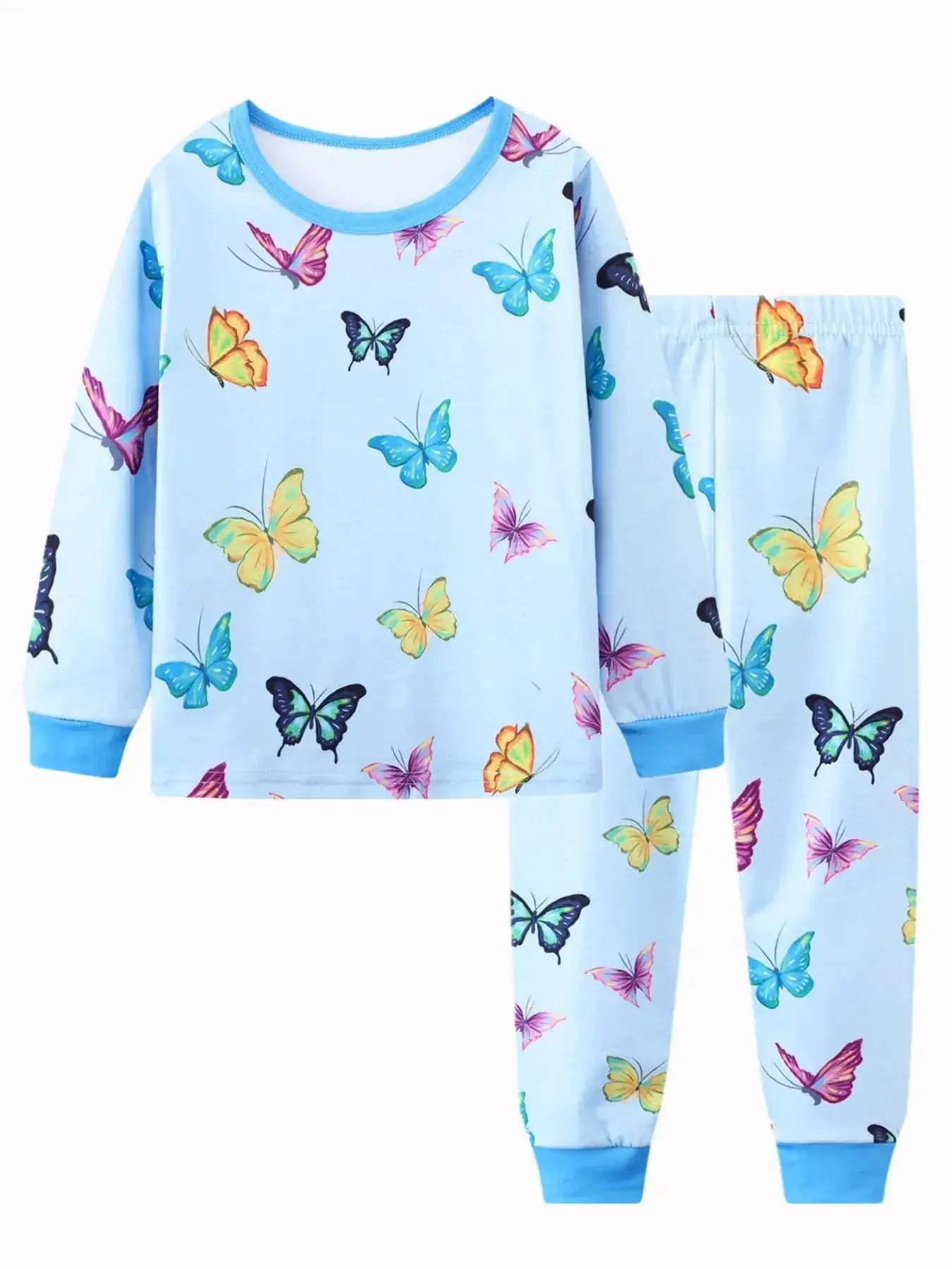 Ultra Soft Premium Kids Cotton Pajama Sets With All Season Cartoon Unicorn Print For Girls - ToylandEU
