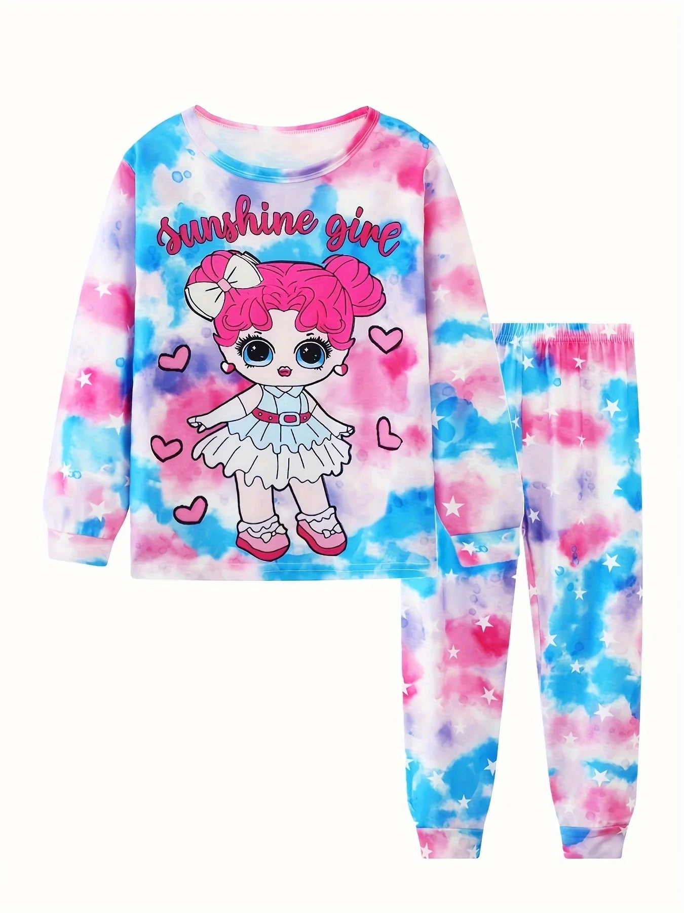 Ultra Soft Premium Kids Cotton Pajama Sets With All Season Cartoon Unicorn Print For Girls - ToylandEU