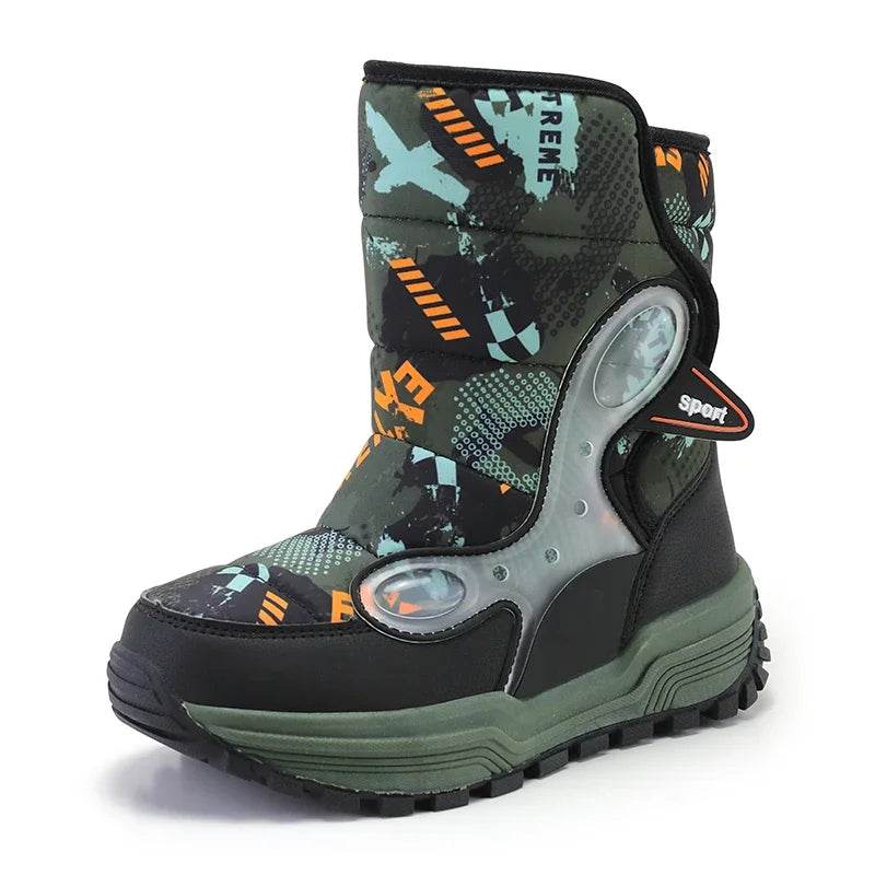 Ultra Warm Velvet Boots Waterproof For Kids Winter - ToylandEU