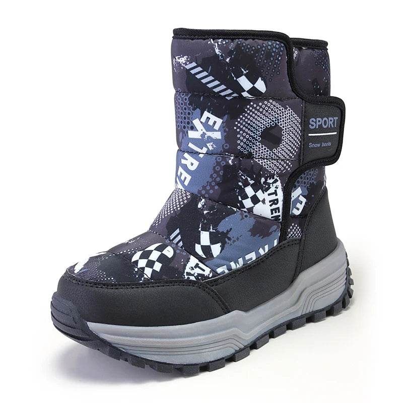 Ultra Warm Velvet Boots Waterproof For Kids Winter - ToylandEU