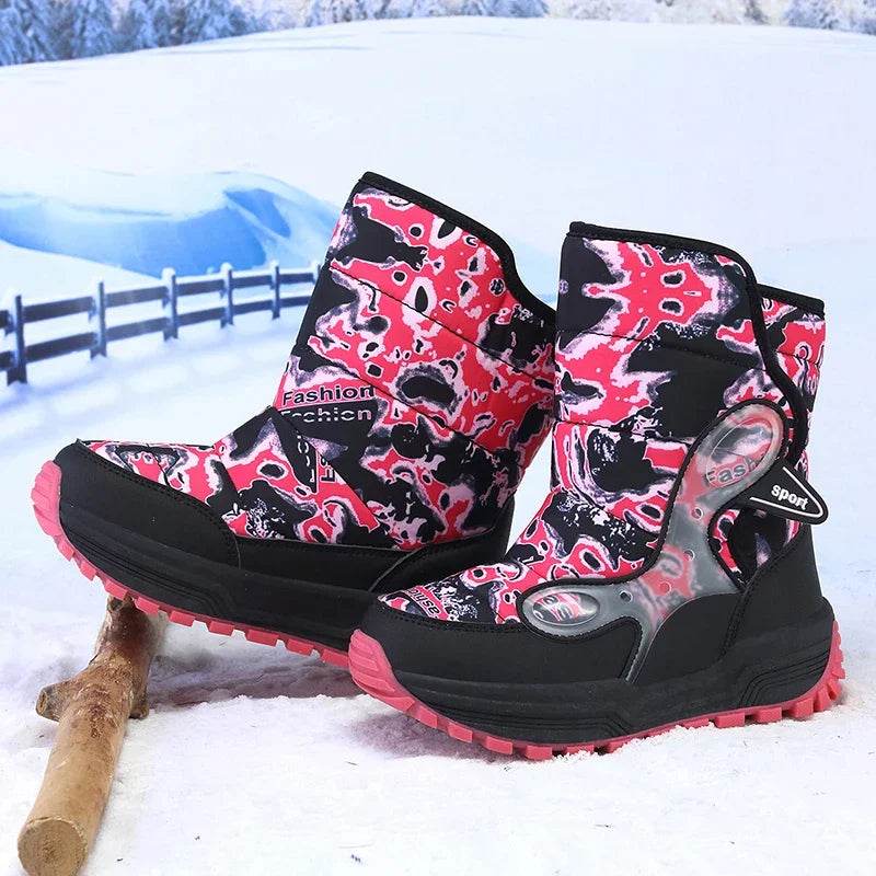 Ultra Warm Velvet Boots Waterproof For Kids Winter - ToylandEU