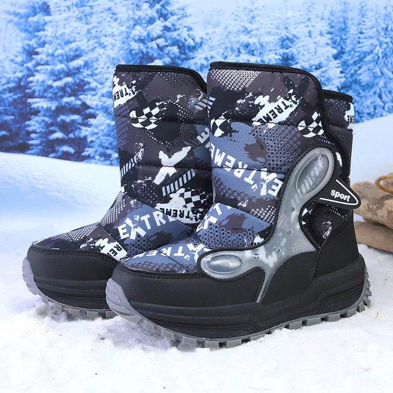Ultra Warm Velvet Boots Waterproof For Kids Winter - ToylandEU