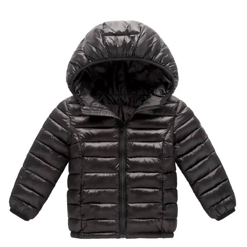 Ultra Warm Winter Jacket Velvet Fur Hood For Kids Unisex - ToylandEU