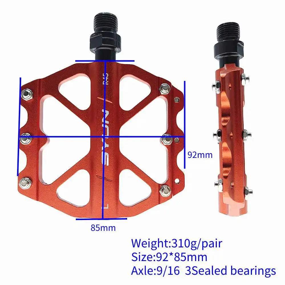Ultralight Bicycle Pedals With Sealed Bearings Aluminum Alloy - ToylandEU