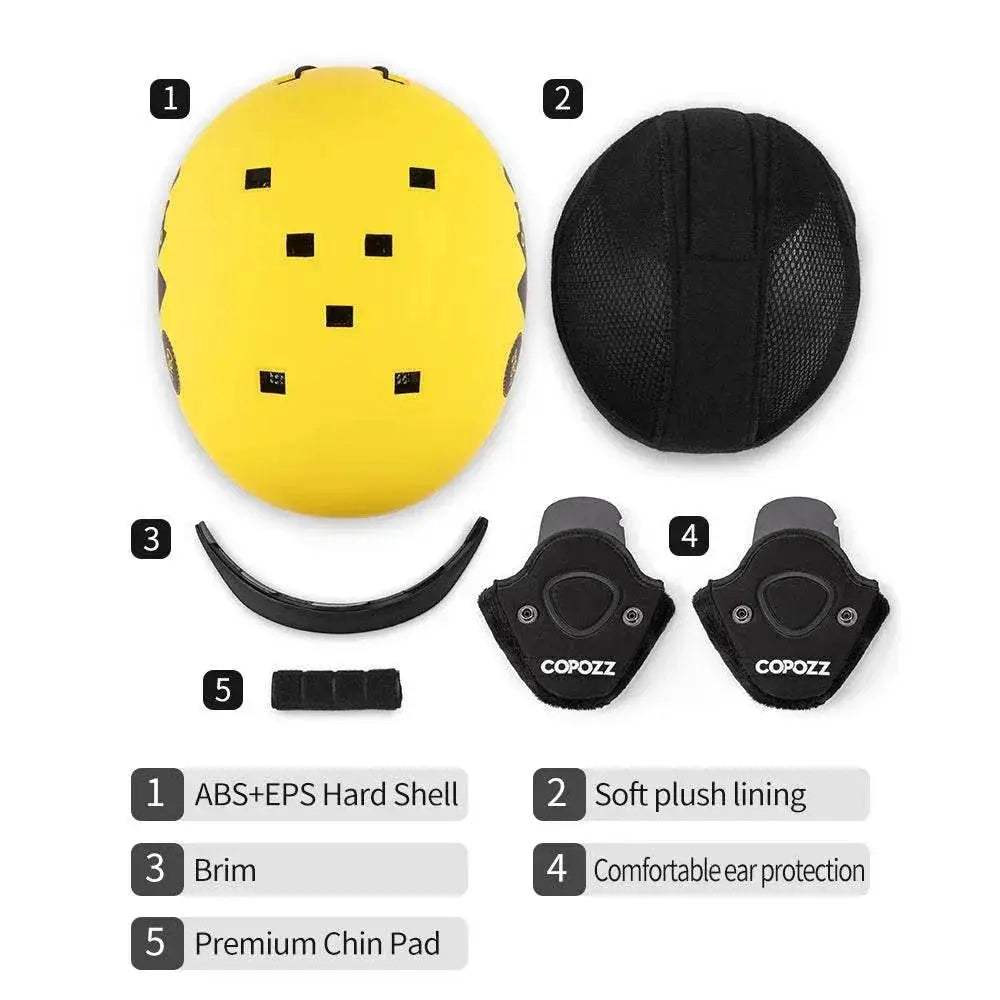  Ultralight Cartoon Kids Ski Helmet Size S Toyland EU -  ToylandEU™