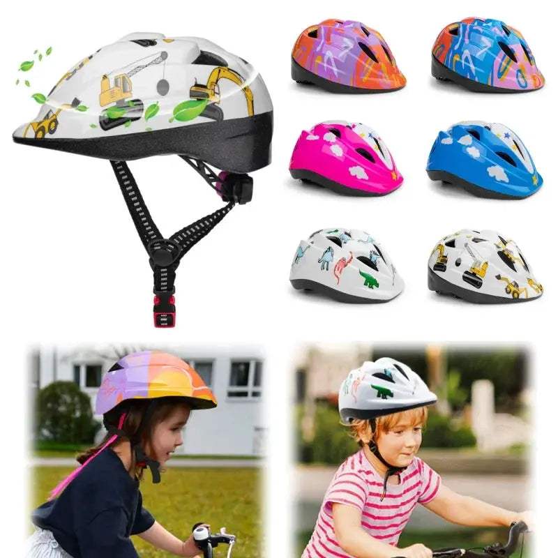 Ultralight Kids Bike Helmet With EPS Foam Protection - ToylandEU