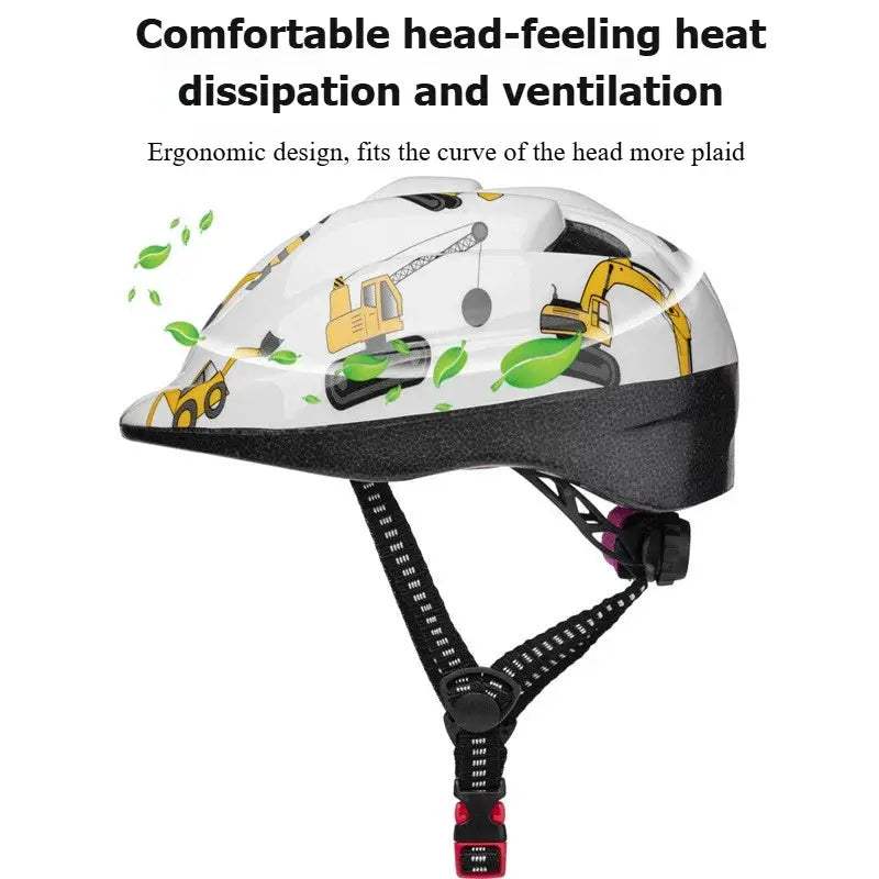 Ultralight Kids Bike Helmet With EPS Foam Protection - ToylandEU