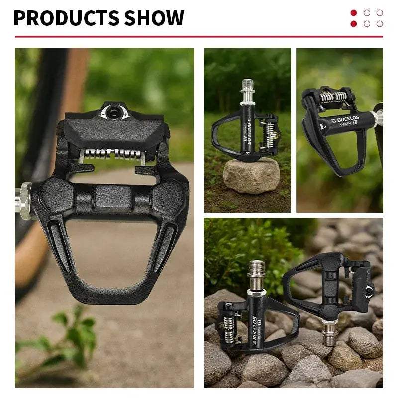 Ultralight SPD SL Road Bicycle Pedals With Titanium Spindle - ToylandEU