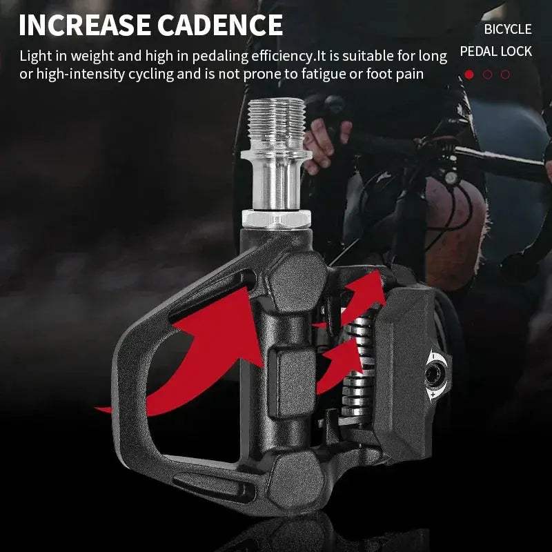 Ultralight SPD SL Road Bicycle Pedals With Titanium Spindle - ToylandEU