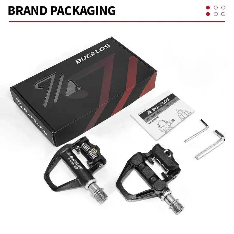 Ultralight SPD SL Road Bicycle Pedals With Titanium Spindle - ToylandEU