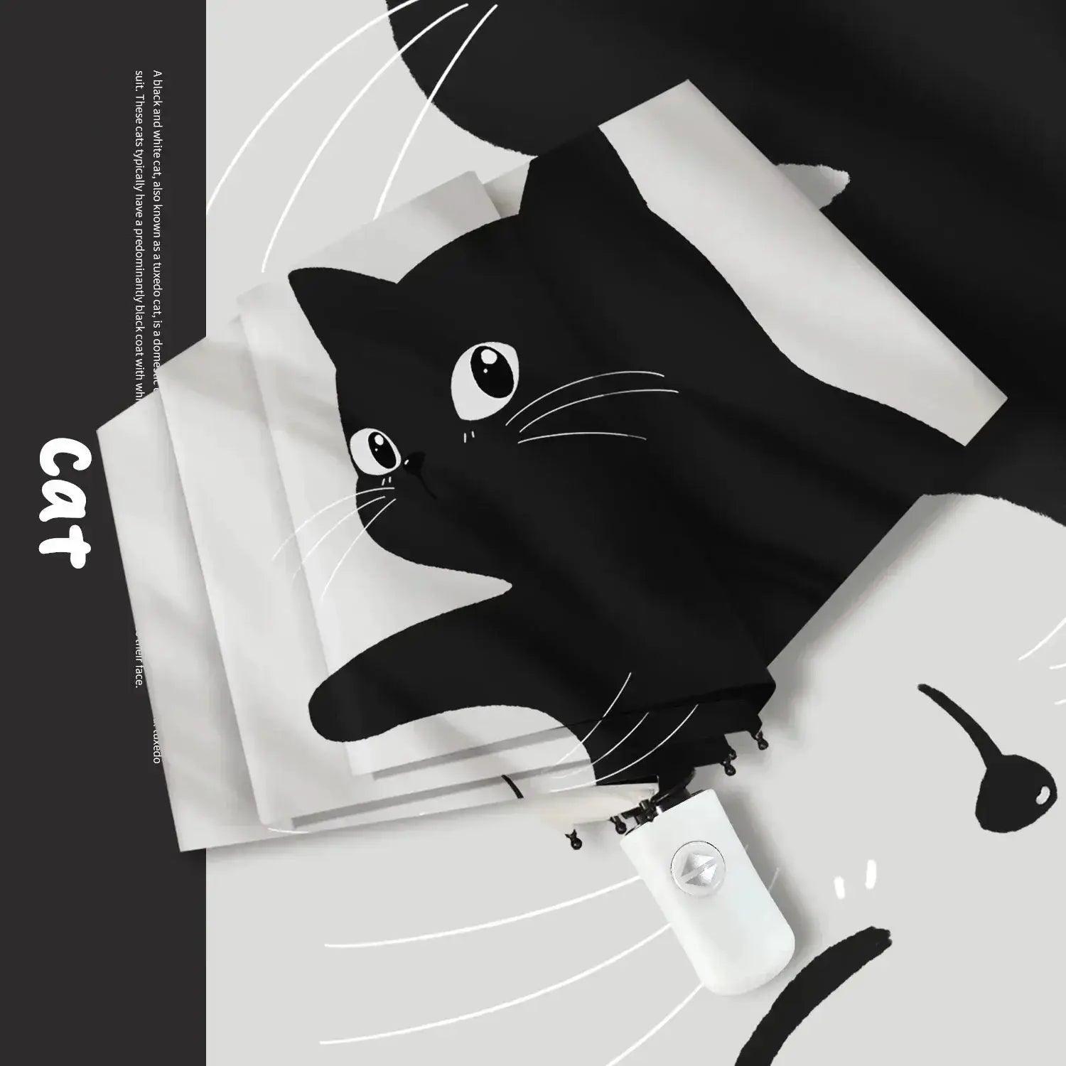  Cat Umbrella Automatic Portable Folding Sunshade For Kids -  ToylandEU™